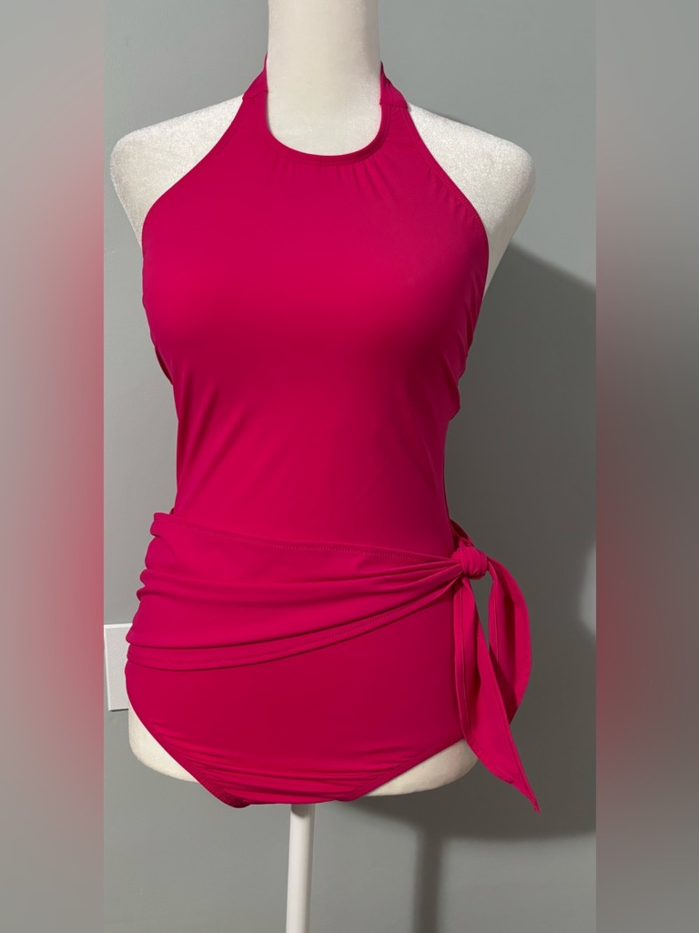 Hermoza Bright Pink Lined Swimsuit with Tag Size 6